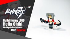 LEGO Honkai Impact 3rd part 2 Helia (Valkyrie Boitstorm) Chibi MOC Tutorial | Somchai Ud