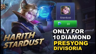 HARITH 10 DIAMOND STARDUST SKIN | TRY YOUR LUCK | - 600 DIAMOND SKINGIVEAWAY