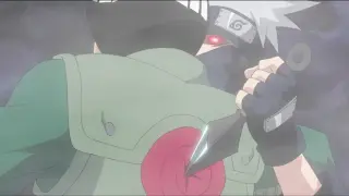 Gai attacks Kakashi thinking it is fake, Gai and Kakashi friendship, Naruto meets Mizukage  EngDub