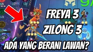 ZILONG + FREYA ⭐ ⭐ ⭐ DICOLOKIN ABYSS!! SEMUA DICOLOK + DISAPU!!