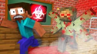 Monster School : COVID-19 in SCHOOL - Minecraft Animation