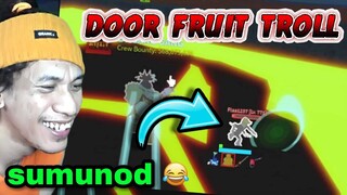 Trolling Using Door Fruit In Blox Fruits | Roblox