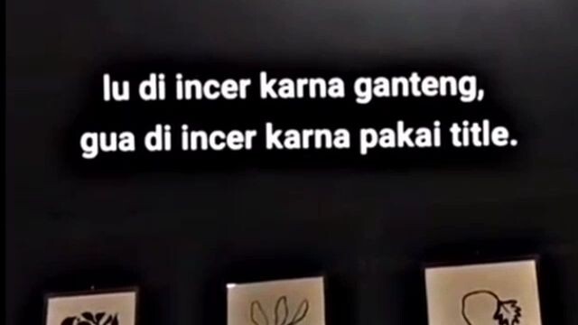 Kalian Titel apa?