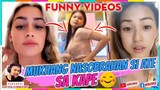Mukhang Nasobrahan Si Ate Sa Kape | Pinoy Funny Videos | VERCODEZ (FUNNY REACTION VIDEO)