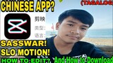HOW TO MAKE A TIK TOK SASSWAR/SLO MO (剪映) Chinese App