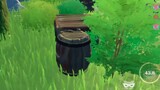 Is it normal for a barrel to climb trees?