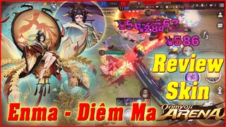 🌸Onmyoji Arena: Review Skin Enma (Diêm Ma) - Tuyệt Phẩm Chân Dài , Series: Đăng Ảnh Hí Mộng