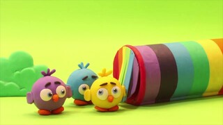 Baby chicken compilation Stop motion cartoon for children - BabyClay
