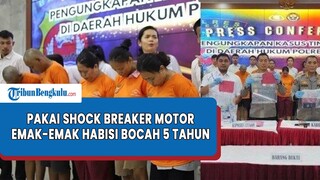 Detik-Detik Eksekutor Aniaya Bocah 5 Tahun Hingga Tewas, Korban Dipukul Pakai Shock Breaker Motor