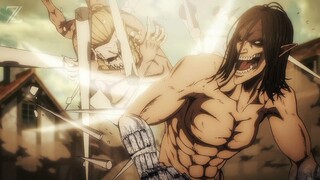 Attack On Titan | Eren solo với Titan Hàm Và Thiết Giáp Cực căng như folorentino