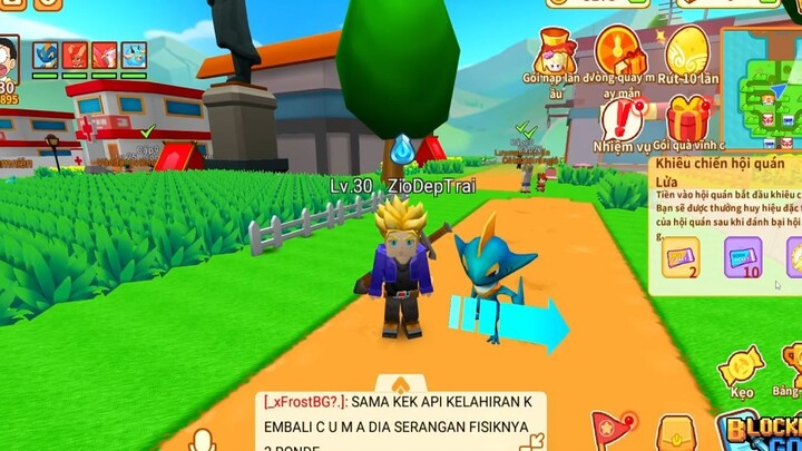 Pokemon Blockman Go Tập 4 - THỬ THÁCH ĐẤU VỚI NGƯỜI LẠ VÀ CÁI KẾT CỰC HÀI...!