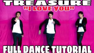 TREASURE - '사랑해 (I LOVE YOU)' FULL DANCE TUTORIAL (STEP BY STEP)