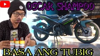 HUGAS MOTOR GAMIT ANG OSCAR SHAMPOO