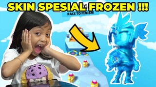 BERUNTUNG DAPAT SKIN SPECIAL FROZEN 😱 LEIKA BERBURU DI STUMBLE GUYS