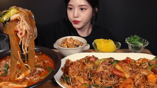 SUB) 🔥(ft) ✨ Malatang & Mala Xiang Guo MUKBANG ASMR