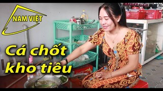 Canh chua lá me - cá chốt kho tiêu ngon hết sẩy - Nam Việt 75
