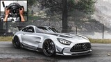 1200HP Mercedes-AMG GT Black Series | Forza Horizon 5 | Steering Wheel Gameplay