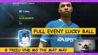 Hết vqtg đầu tư 8m chơi full Lucky Ball mở thẻ vẫn cực mát máy