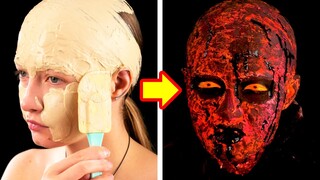 16 CREEPY HALLOWEEN MAKEUP IDEAS || SFX Makeup Tutorial