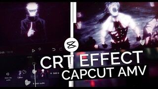 CRT Screen Lines Effect (For Edge/VHS Style) || CapCut AMV Tutorial