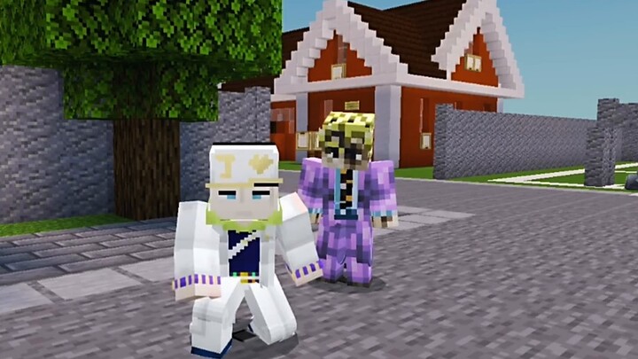 Minecraft, restorasi adegan terkenal tingkat JO