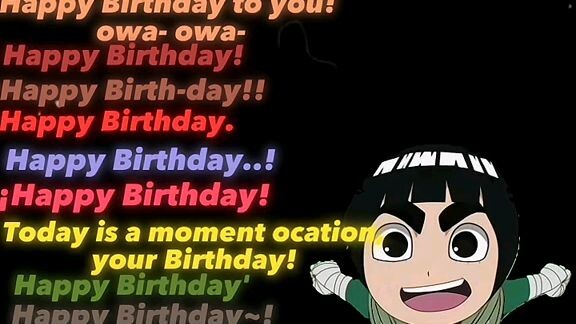 happy bday