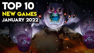 Top 10 NEW GAMES on Steam (January 2022 Release)