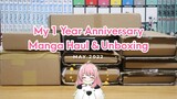 May 2022 | 1 Year Anniversary Manga haul & unboxing!