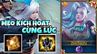 Tachi Vs Omen | Hướng Dẫn Mẹo Kích Hoạt Phụ Trợ Và Thuẫn Nham Thạch Cùng Lúc | TOP Tachi Aov