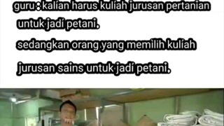 ketika jurusan sains menjadi petani