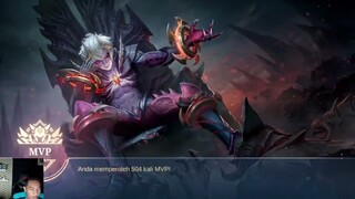 Dyroth Buat Xborg Dapet Rating Cokelat !! Di EXP Kita Bantai Auto MVP | Mobile Legend