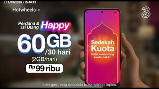 Jeda Iklan Hotwheels HD • Pada Saat Ramadhan Berkah • Senin 11 Maret 2025 Pukul 15:40 WIB