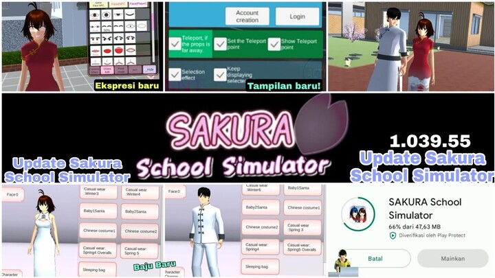 AKHIRNYA GAME SAKURA UPDATE !! kira² ada apa aja ya? #games #sakuraschoolsimulator  #trending #fyp