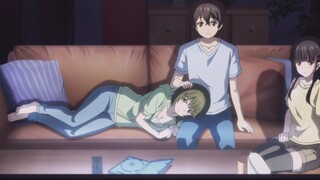 Yume está celoso de Isana duerme en el regazo de Mizuto | My Stepmom's Daughter Is My Ex Episode 10