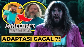 FILM ADAPTASI GAME BURUK BERIKUTNYA ? | A MINECRAFT MOVIE TEASER TRAILER REACTION