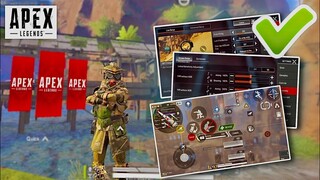 Apex Legends Mobile Correct Settings + Sensitivity + Control Layout Setup