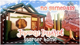 No Gamepass Tiny Japanese Inspired Home Housebuild and Tour - iTapixca Builds