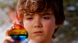 The little boy found a wishing stone and any wish he made could come true