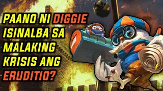 ANO ANG GINAWA NYA PARA MAILIGTAS SA KRISIS ANG ERUDITIO? | DIGGIE STORY