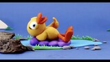 Cua cua Duck Stop motion cartoon for children - BabyClay