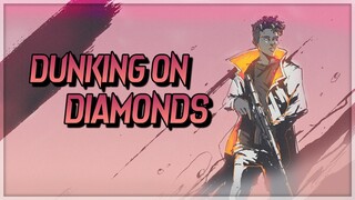 DUNKIN' ON DIAMONDS - Valorant Full Diamond Match.