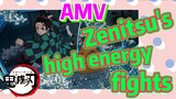 [Demon Slayer]  AMV | Zenitsu's high-energy fights