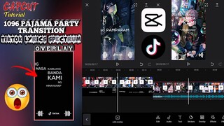 1096 Pajama Party Transition | OVERLAY TikTok Lyrics Spectrum | Capcut Edit Tutorial