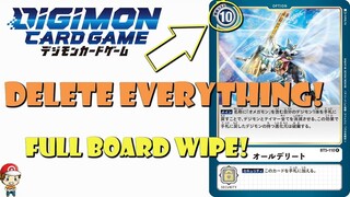 Crazy New Digimon Card Deletes EVERYTHING! Most Expensive Option! (Digimon TCG Reveals)