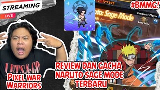 GACHA NARUTO SAGE 8BIT DI GAME NARUTO PIXEL TERBAIK DAN PUSH STORY | pixel warriors