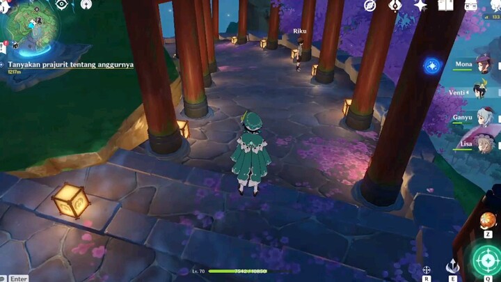 How to Solve Puzzle Near Sacred Sakura Tree Genshin Impact 3.0