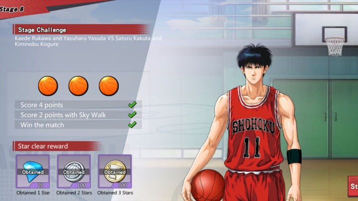 SLAM DUNK (Story Mode) #8 - Stage Challenge