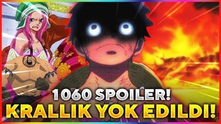 YOK ARTIK!!? SEVILEN KARAKTER ÖLDÜMÜ?! LUFFYNIN HAYALI...!! ONE PIECE 1060 SPOILER INCELEME