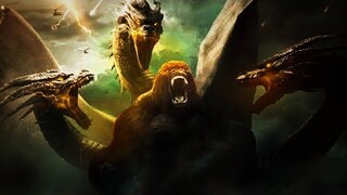 King Kong VS Ghidorah | Full Battle