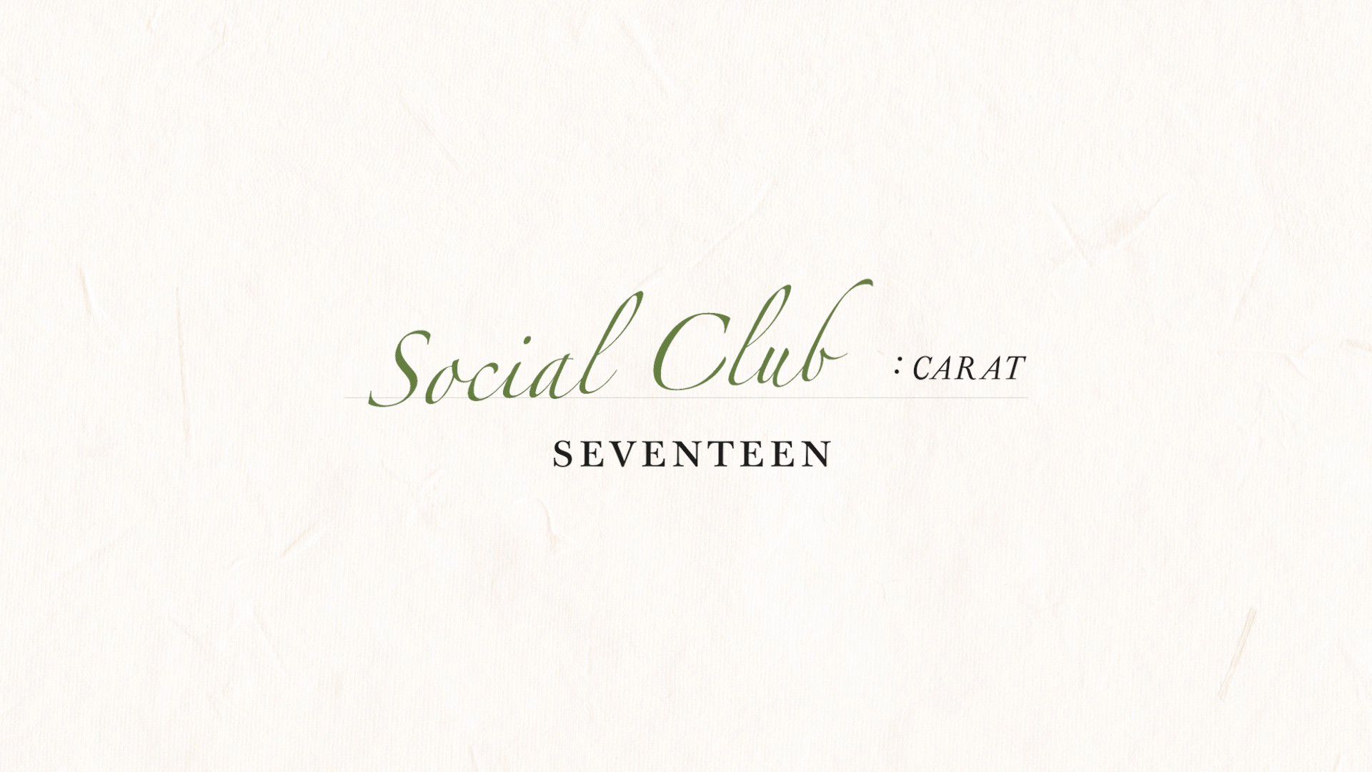 SEVENTEEN 'SOCIAL CLUB : CARAT' PHOTOBOOK - BiliBili